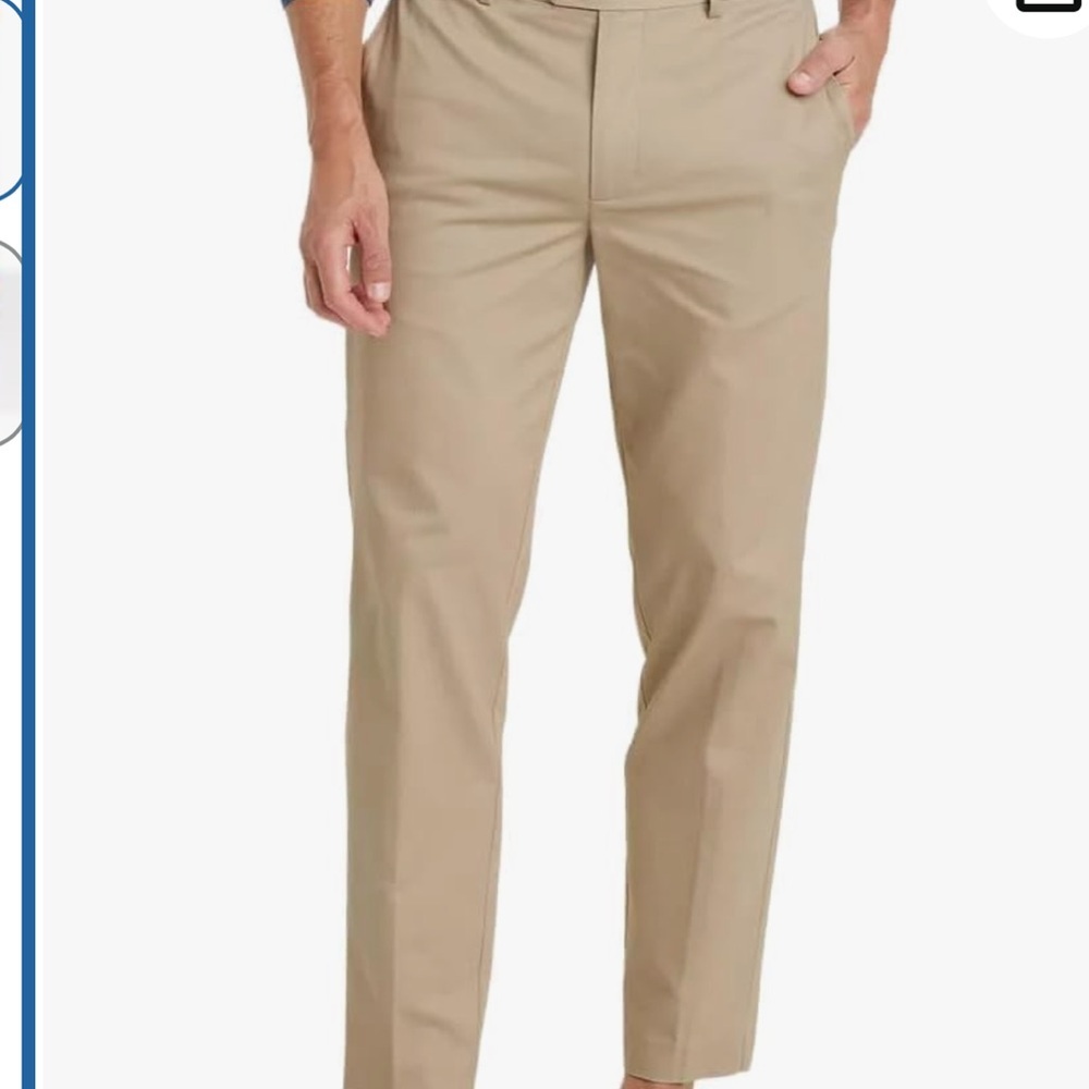 Men's Goodfellow & Co Slim fit Trouser Khaki Pants Sz 34x32 NWT
